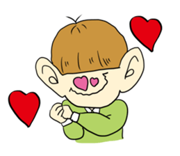 BIG EAR BOY sticker #9876680