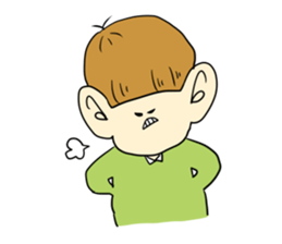 BIG EAR BOY sticker #9876681
