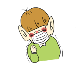 BIG EAR BOY sticker #9876682