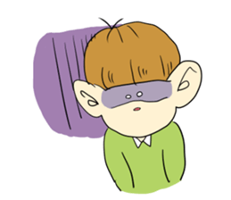 BIG EAR BOY sticker #9876689