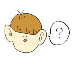 BIG EAR BOY sticker #9876692