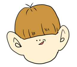 BIG EAR BOY sticker #9876696