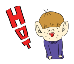 BIG EAR BOY sticker #9876699
