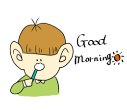 BIG EAR BOY sticker #9876702