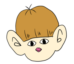 BIG EAR BOY sticker #9876705