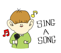 BIG EAR BOY sticker #9876707