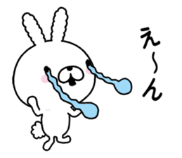 conversation Rabbit to praise. sticker #9876867