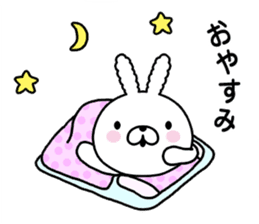 conversation Rabbit to praise. sticker #9876869