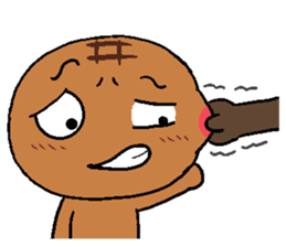 Pineapple Bread & Chocolate cat people sticker #9877490