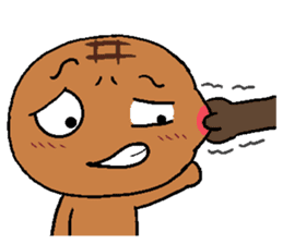 Pineapple Bread & Chocolate cat people sticker #9877490