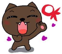 Pineapple Bread & Chocolate cat people sticker #9877498