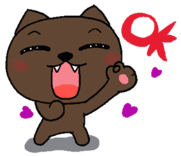 Pineapple Bread & Chocolate cat people sticker #9877498