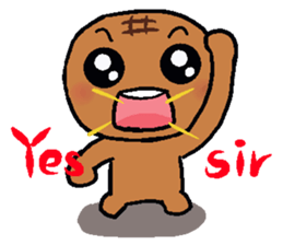 Pineapple Bread & Chocolate cat people sticker #9877509