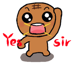 Pineapple Bread & Chocolate cat people sticker #9877509