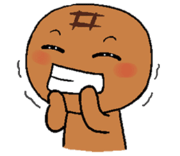 Pineapple Bread & Chocolate cat people sticker #9877510