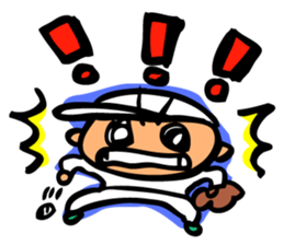 Cute and convenient baseball sticker 2 sticker #9877534