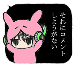 Looking Furious R@bby's daily life sticker #9877556