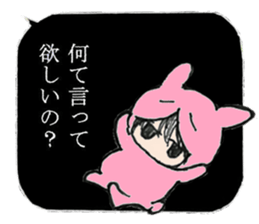 Looking Furious R@bby's daily life sticker #9877560