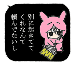 Looking Furious R@bby's daily life sticker #9877562