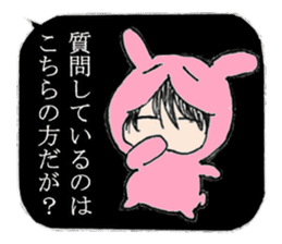 Looking Furious R@bby's daily life sticker #9877573