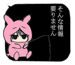 Looking Furious R@bby's daily life sticker #9877576