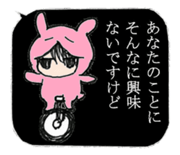 Looking Furious R@bby's daily life sticker #9877585