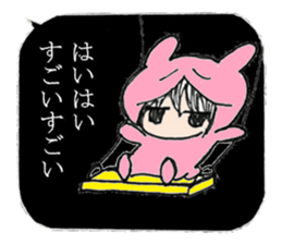 Looking Furious R@bby's daily life sticker #9877586