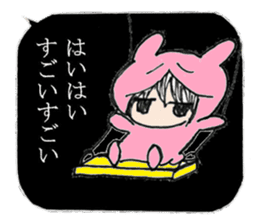 Looking Furious R@bby's daily life sticker #9877586