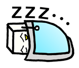 Japanese food tofu sticker #9877908