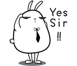 rabbit what happened sticker #9877912