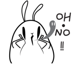 rabbit what happened sticker #9877914