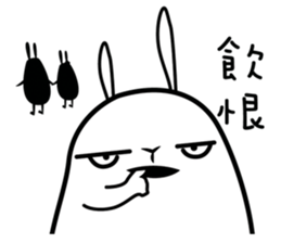 rabbit what happened sticker #9877939