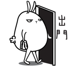 rabbit what happened sticker #9877945