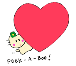 Dinkyneko & Friends #3 _Love & Valentine sticker #9877971