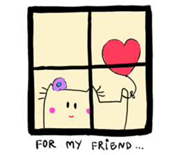 Dinkyneko & Friends #3 _Love & Valentine sticker #9877985