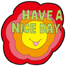 Colorful  Rainbow Flowers sticker #9878022