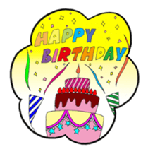 Colorful  Rainbow Flowers sticker #9878028