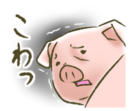 The world of the pig. 1 sticker #9878276