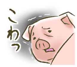 The world of the pig. 1 sticker #9878276