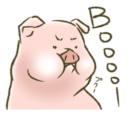 The world of the pig. 1 sticker #9878280