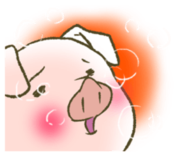 The world of the pig. 1 sticker #9878291