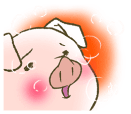 The world of the pig. 1 sticker #9878291