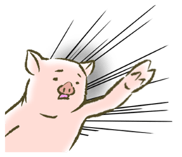 The world of the pig. 1 sticker #9878305