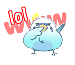 English netslanger Mr.Parakeet sticker #9878352