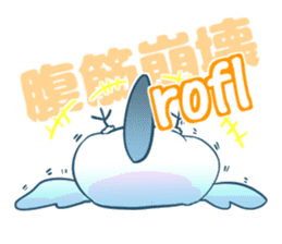 English netslanger Mr.Parakeet sticker #9878354