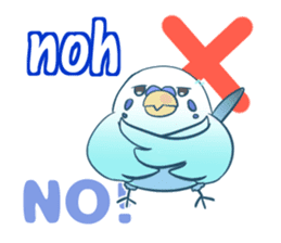 English netslanger Mr.Parakeet sticker #9878359