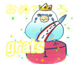 English netslanger Mr.Parakeet sticker #9878371