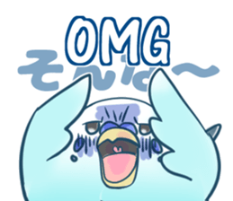 English netslanger Mr.Parakeet sticker #9878374