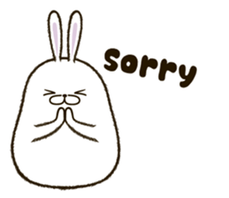 FAT RABBIT - basic 1 sticker #9878496