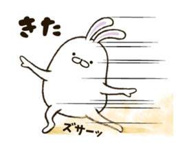 FAT RABBIT - playful 2 sticker #9879192